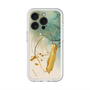 スリムプロテクションプレミアムケース with MagSafe［ Marble Nuance Painting Green ］