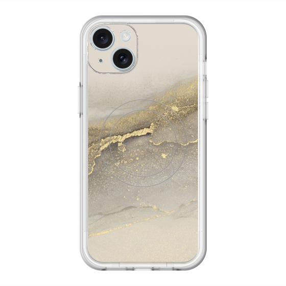 スリムプロテクションプレミアムケース with MagSafe［ Marble Gray ］
