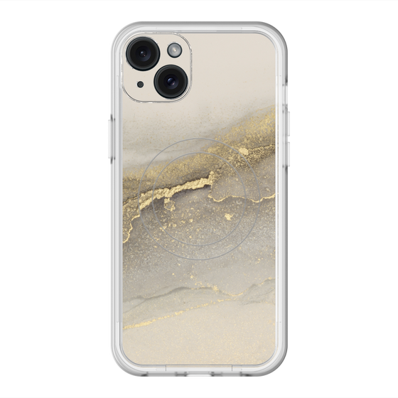 スリムプロテクションプレミアムケース with MagSafe［ Marble Gray ］