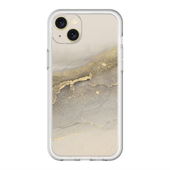 スリムプロテクションプレミアムケース with MagSafe［ Marble Gray ］