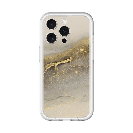 スリムプロテクションプレミアムケース with MagSafe［ Marble Gray ］