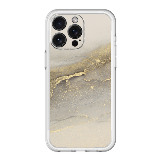 スリムプロテクションプレミアムケース with MagSafe［ Marble Gray ］