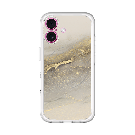 スリムプロテクションプレミアムケース with MagSafe［ Marble Gray ］