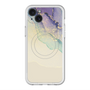 スリムプロテクションプレミアムケース with MagSafe［ Marble Purple ］