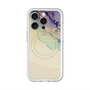 スリムプロテクションプレミアムケース with MagSafe［ Marble Purple ］