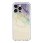 スリムプロテクションプレミアムケース with MagSafe［ Marble Purple ］