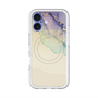 スリムプロテクションプレミアムケース with MagSafe［ Marble Purple ］