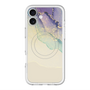 スリムプロテクションプレミアムケース with MagSafe［ Marble Purple ］