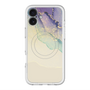 スリムプロテクションプレミアムケース with MagSafe［ Marble Purple ］