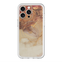 スリムプロテクションプレミアムケース with MagSafe［ Marble Brown ］