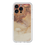 スリムプロテクションプレミアムケース with MagSafe［ Marble Brown ］
