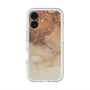 スリムプロテクションプレミアムケース with MagSafe［ Marble Brown ］