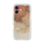スリムプロテクションプレミアムケース with MagSafe［ Marble Brown ］