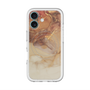 スリムプロテクションプレミアムケース with MagSafe［ Marble Brown ］