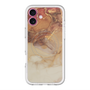 スリムプロテクションプレミアムケース with MagSafe［ Marble Brown ］