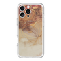 スリムプロテクションプレミアムケース with MagSafe［ Marble Brown ］