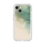 スリムプロテクションプレミアムケース with MagSafe［ Marble Green ］