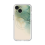 スリムプロテクションプレミアムケース with MagSafe［ Marble Green ］