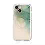 スリムプロテクションプレミアムケース with MagSafe［ Marble Green ］