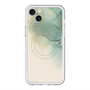 スリムプロテクションプレミアムケース with MagSafe［ Marble Green ］