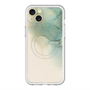スリムプロテクションプレミアムケース with MagSafe［ Marble Green ］