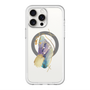 スリムプロテクションプレミアムケース with MagSafe［ Nuance Painting Blue ］