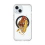 スリムプロテクションプレミアムケース with MagSafe［ Nuance Painting Brown ］