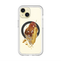 スリムプロテクションプレミアムケース with MagSafe［ Nuance Painting Brown ］