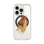 スリムプロテクションプレミアムケース with MagSafe［ Nuance Painting Brown ］
