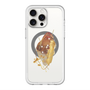 スリムプロテクションプレミアムケース with MagSafe［ Nuance Painting Brown ］