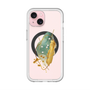スリムプロテクションプレミアムケース with MagSafe［ Nuance Painting Green ］