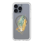 スリムプロテクションプレミアムケース with MagSafe［ Nuance Painting Green ］