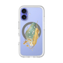 スリムプロテクションプレミアムケース with MagSafe［ Nuance Painting Green ］