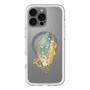 スリムプロテクションプレミアムケース with MagSafe［ Nuance Painting Green ］