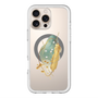 スリムプロテクションプレミアムケース with MagSafe［ Nuance Painting Green ］