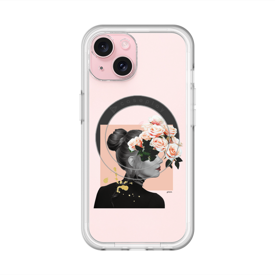 スリムプロテクションプレミアムケース with MagSafe［ grace. ］