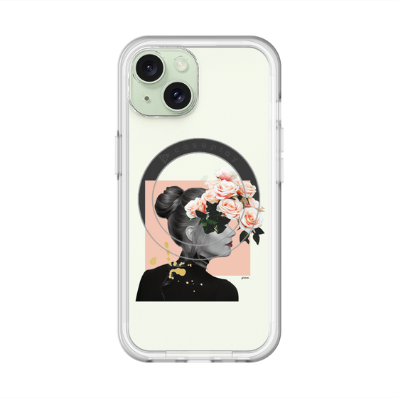 スリムプロテクションプレミアムケース with MagSafe［ grace. ］