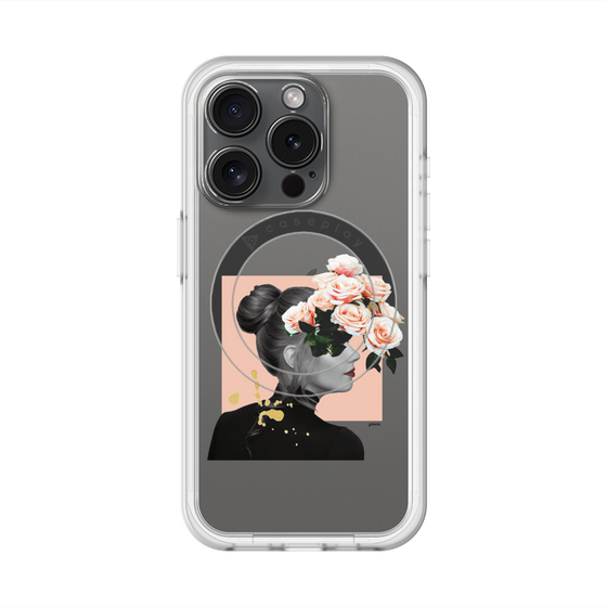 スリムプロテクションプレミアムケース with MagSafe［ grace. ］