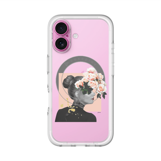 スリムプロテクションプレミアムケース with MagSafe［ grace. ］