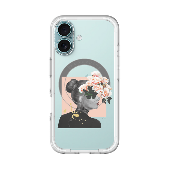 スリムプロテクションプレミアムケース with MagSafe［ grace. ］