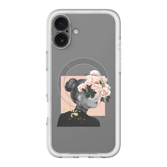 スリムプロテクションプレミアムケース with MagSafe［ grace. ］