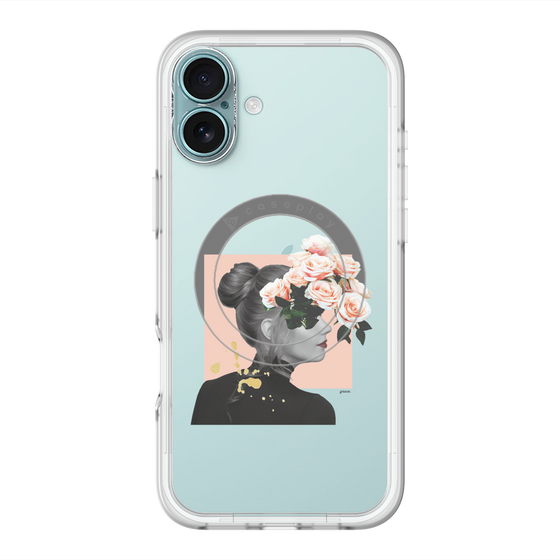 スリムプロテクションプレミアムケース with MagSafe［ grace. ］