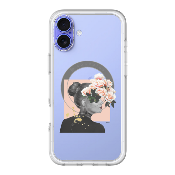 スリムプロテクションプレミアムケース with MagSafe［ grace. ］
