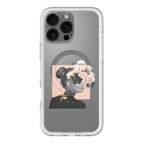 スリムプロテクションプレミアムケース with MagSafe［ grace. ］