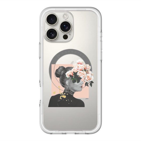 スリムプロテクションプレミアムケース with MagSafe［ grace. ］