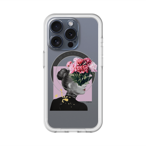 スリムプロテクションプレミアムケース with MagSafe［ bashfulness. ］