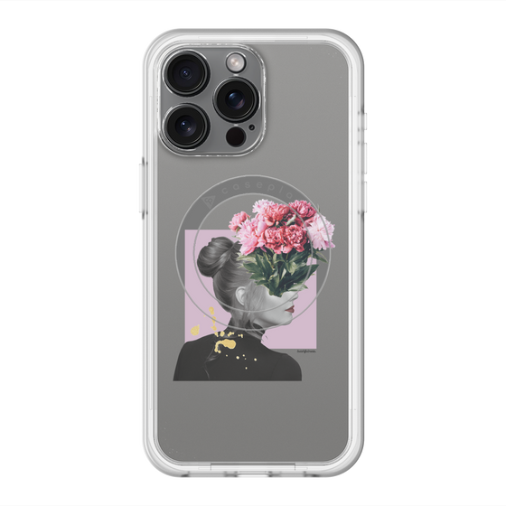 スリムプロテクションプレミアムケース with MagSafe［ bashfulness. ］