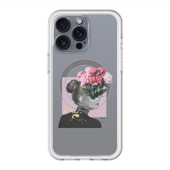 スリムプロテクションプレミアムケース with MagSafe［ bashfulness. ］