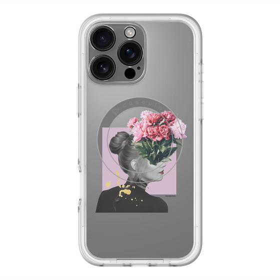 スリムプロテクションプレミアムケース with MagSafe［ bashfulness. ］