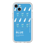 スリムプロテクションプレミアムケース with MagSafe［ BLUE-Ramune soda ］